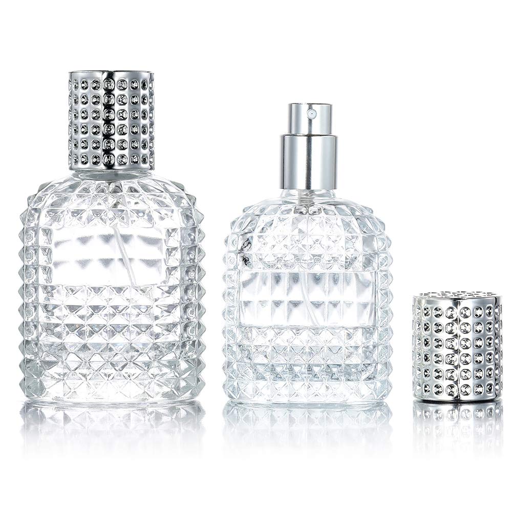 Perfume Fragrance Samples - 1/3 個 30 ミリリットル 50 ミリリットル新しいスタイルパイナップルポータブルガラス香水瓶スプレー付き空のアトマイザー付き詰め替えボトルフレグランス
