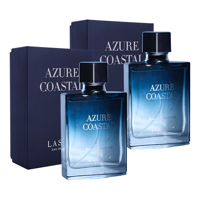 Perfume Fragrance Samples - LASTAR メンズ香水、2本合計100ml/3.38fl.oz、ムスク、長持ちする香り、クリスマス/新年ギフト