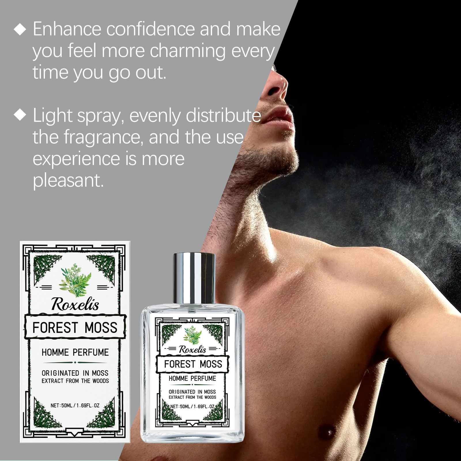ロクセリス 50ml メンズボディフレグランス フレッシュフ - Perfume Fragrance List のレビューと価格