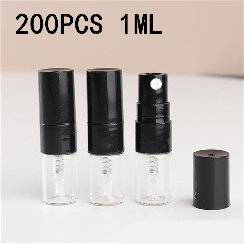 5-200 個 1ML ポータブルガラス香水瓶セットスプレー - Perfume Fragrance Samples のレビューと価格