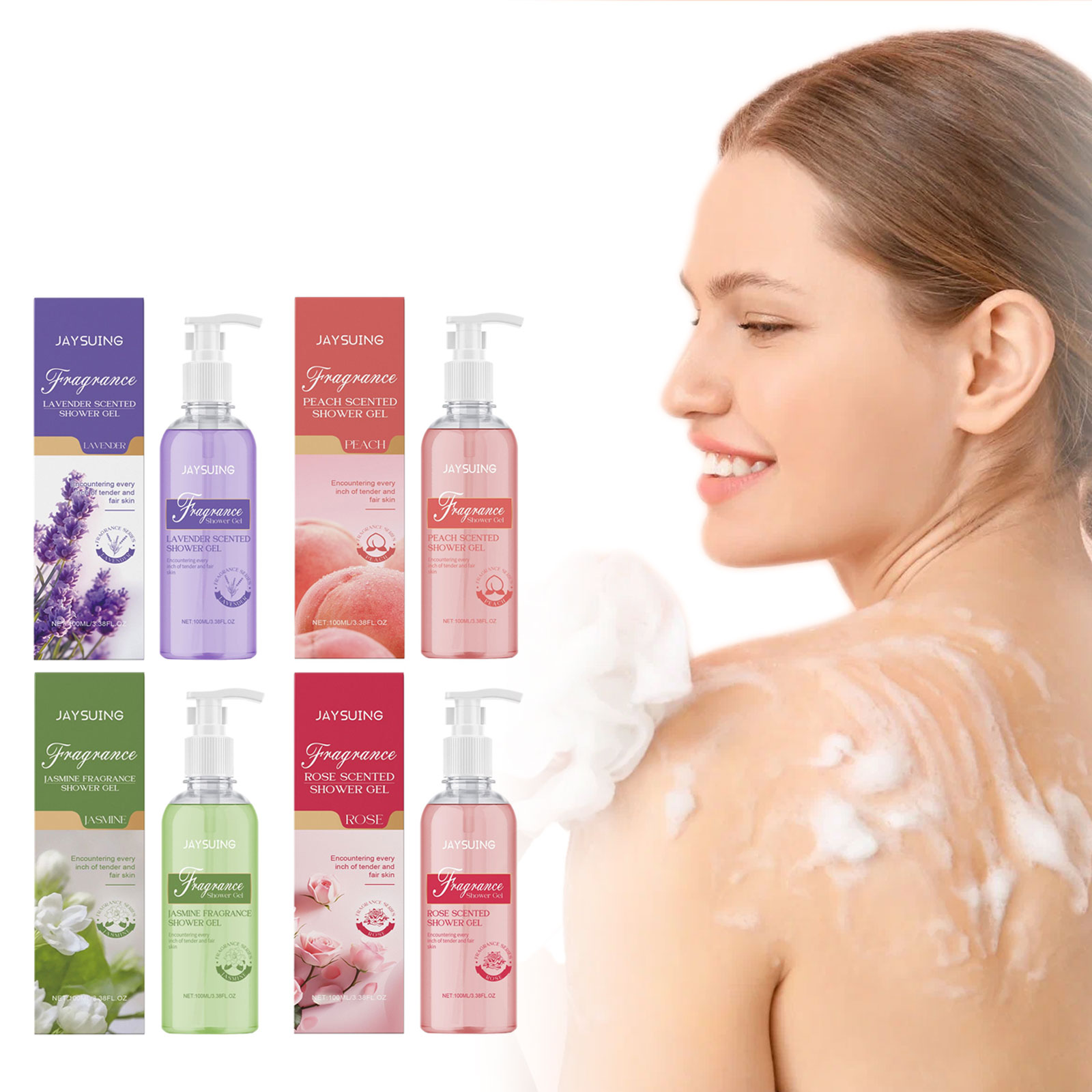 香りのよいシャワージェル,ボディウォッシュ,長持ちする香り, - Perfume Fragrance Shower Gel のレビューと価格