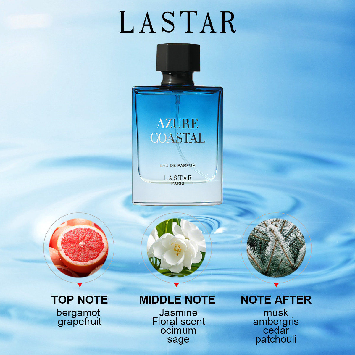 LASTAR メンズ香水、2本合計100ml/3.38fl. - Perfume Fragrance Samples のレビューと価格