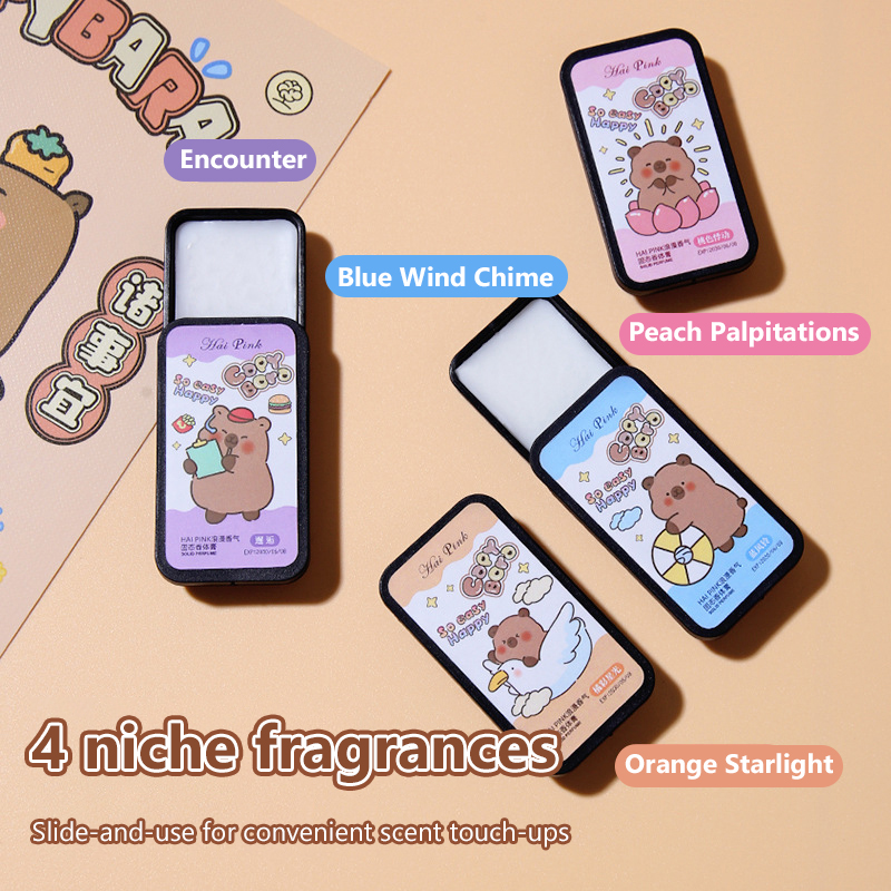 女性用フェロモン固形香水バーム、長時間持続、軽やかな香り、携 - Perfume Light Fragrance のレビューと価格