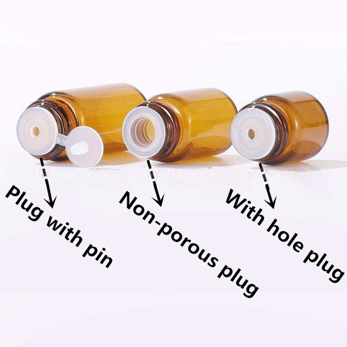 10X 100x 1/2/3/5/10ML ミニアンバー空ド - Amber Musk Oil のレビューと価格